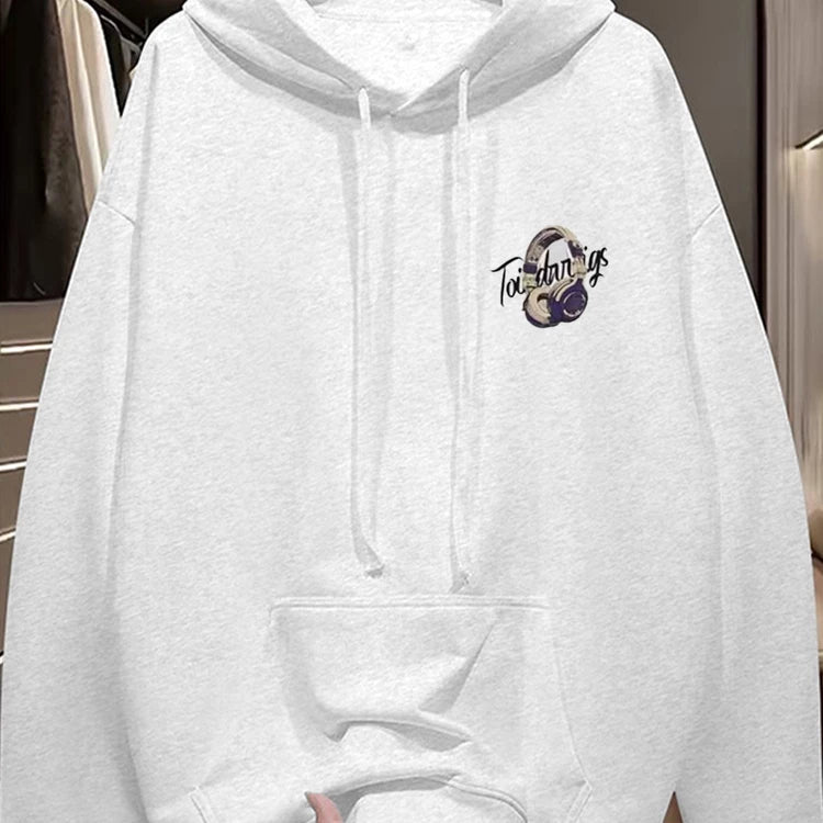 Overseas Order~Foreign Trade Clearance Tail Goods Autumn and Winter Trendy Brand Pure Cotton Hoodie for Men and Women, Loose Large Size Versatile