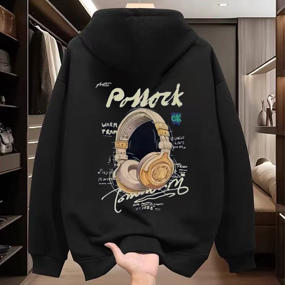 Overseas Order~Foreign Trade Clearance Tail Goods Autumn and Winter Trendy Brand Pure Cotton Hoodie for Men and Women, Loose Large Size Versatile