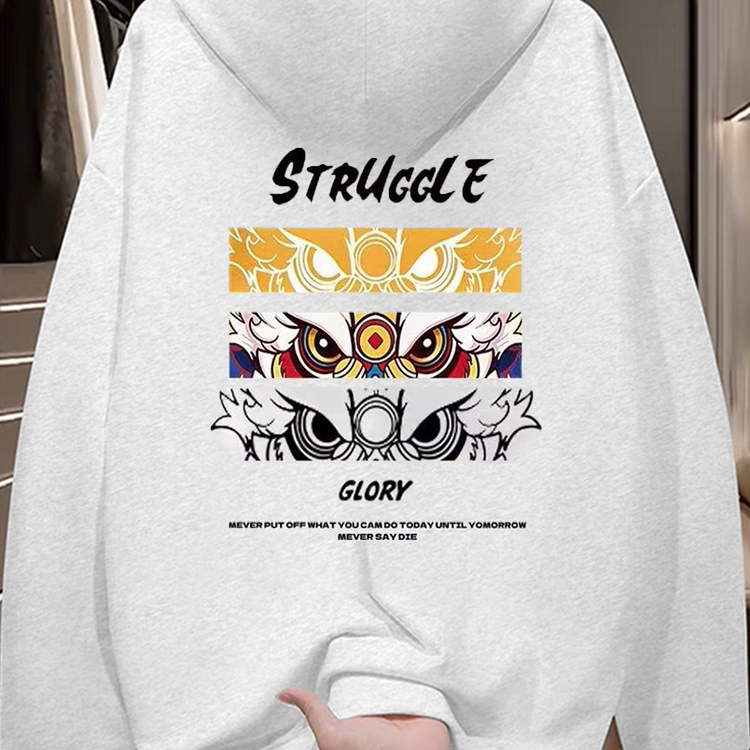 Export and foreign trade tail goods, cut labels, clear warehouses and pick up leaks~New autumn and winter pure cotton hoodies, retro trendy brand, versatile for men and women