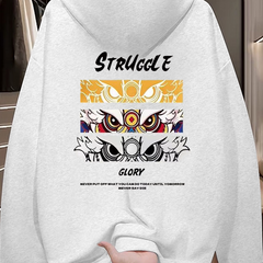 Export and foreign trade tail goods, cut labels, clear warehouses and pick up leaks~New autumn and winter pure cotton hoodies, retro trendy brand, versatile for men and women