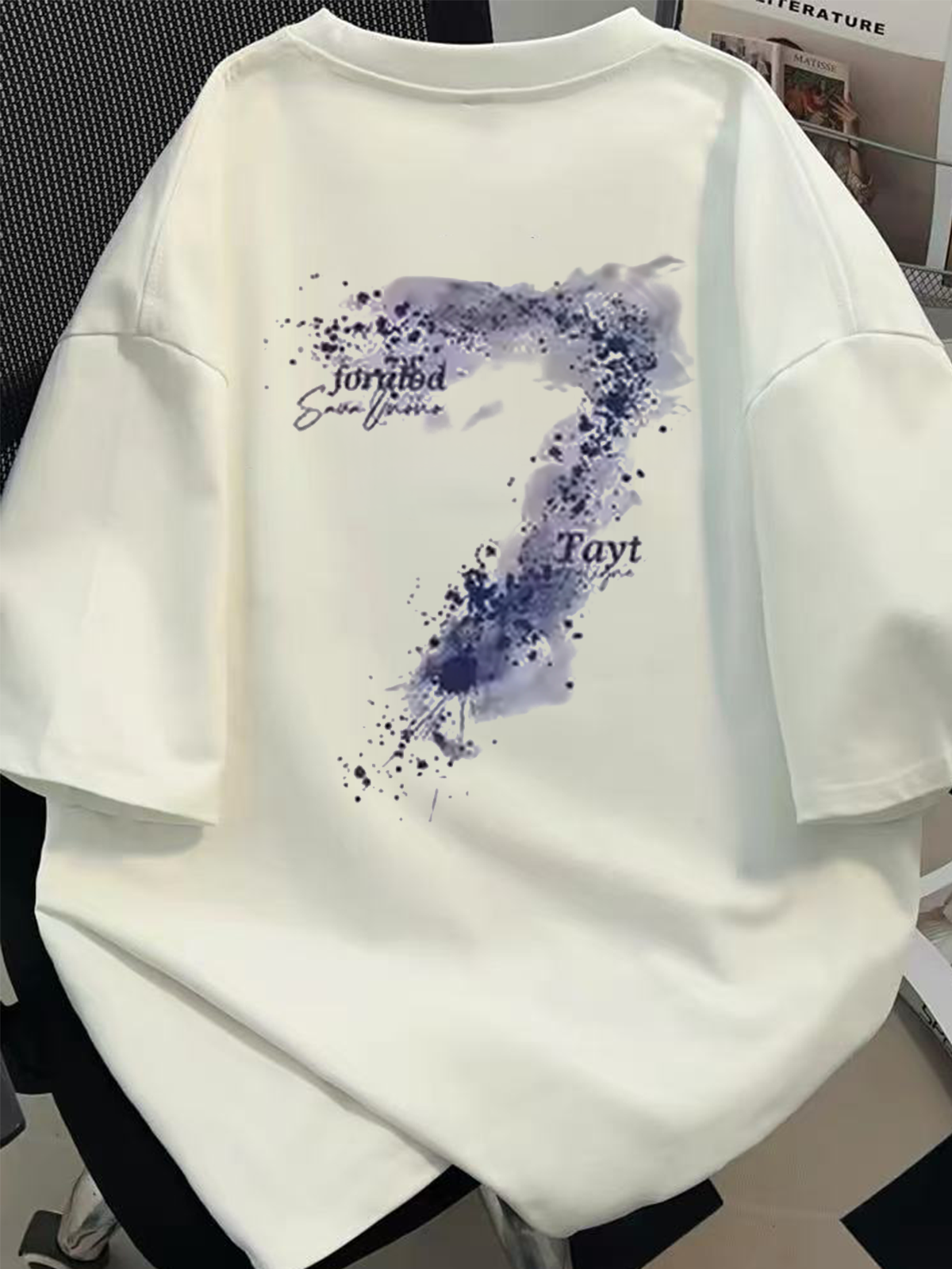 First tier tail goods counter store withdraws leak collection~Heavy duty pure cotton short sleeved half sleeved couple's T-shirt ins trendy brand top