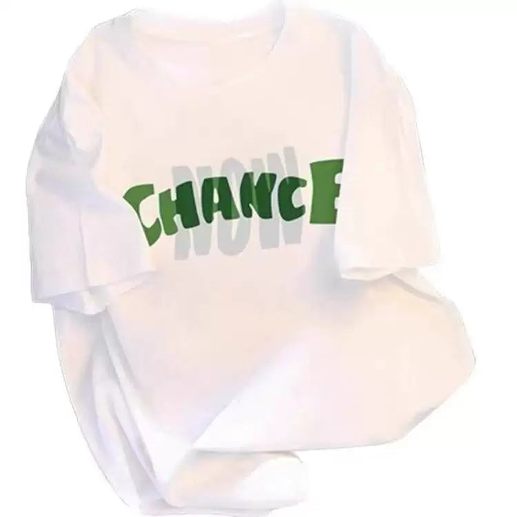First tier tail goods counter stores withdraw to pick up leaks~Heavy duty pure cotton short sleeved T-shirt for men and women, couple style, trendy brand, loose large size