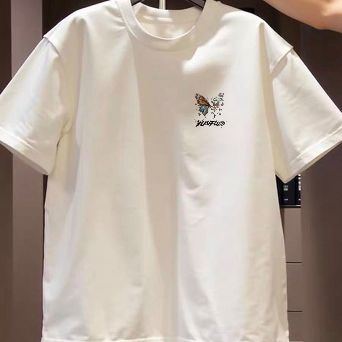 2026 new short sleeved T-shirt for both men and women, summer loose and trendy, simple half sleeved top, loose and versatile, casual