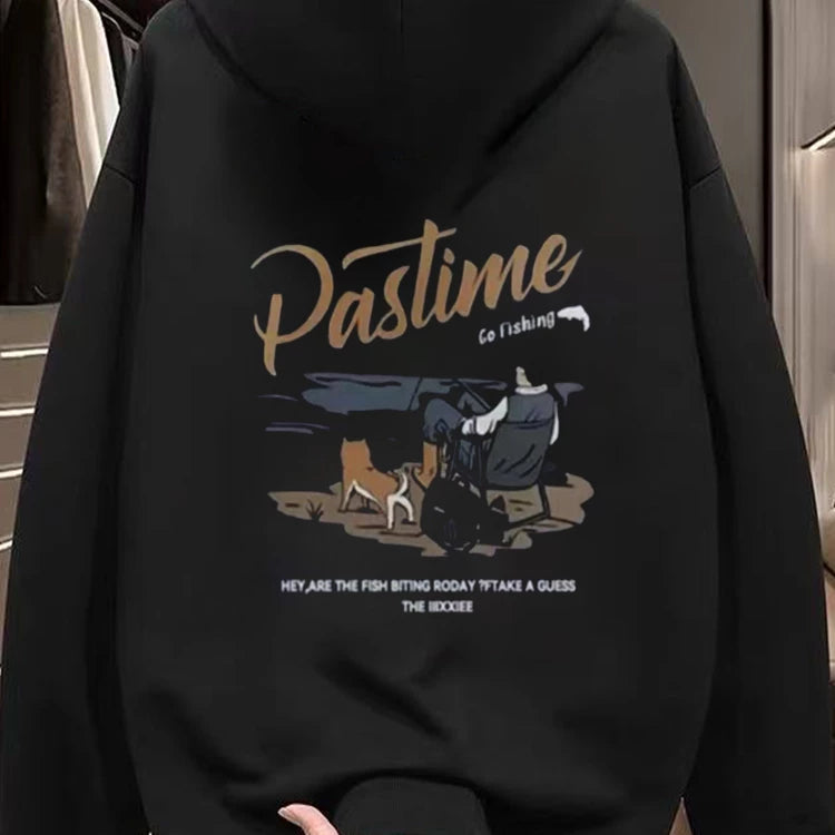 Foreign trade clearance~Withdrawal of American retro autumn and winter new cotton hoodie for men and women loose and versatile trend