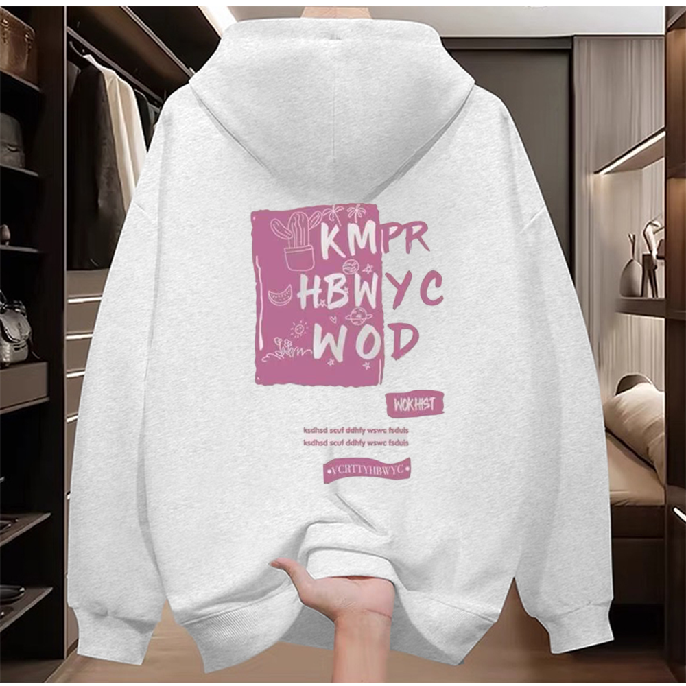 First tier tail goods counters withdraw to pick up leaks~Autumn and winter trendy brand pure cotton hoodies for men and women, loose and versatile for couples