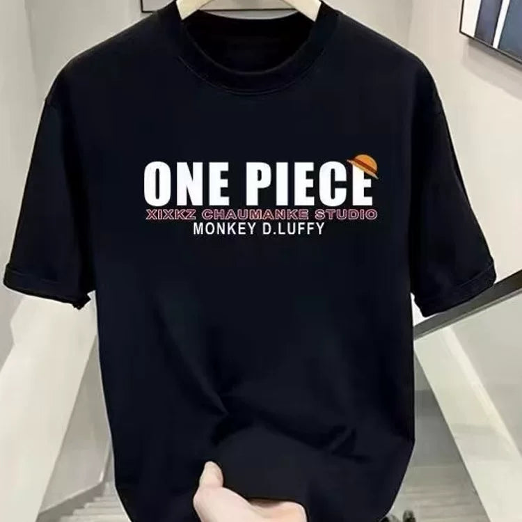 Brand foreign trade~Cutting labels, picking up leaks, counter surplus single day series cartoon fun pure cotton short sleeved t-shirt for men and women couple tops