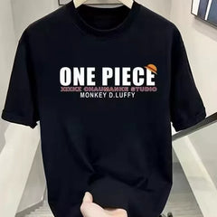 Brand foreign trade~Cutting labels, picking up leaks, counter surplus single day series cartoon fun pure cotton short sleeved t-shirt for men and women couple tops