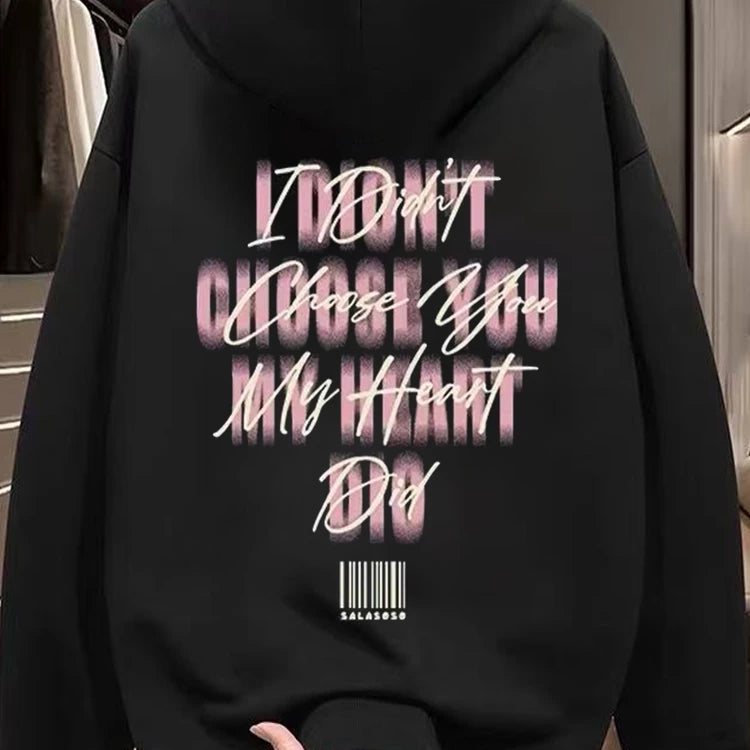 Overseas order backlog~Withdrawal of foreign trade American style trendy brand men's and women's loose autumn and winter hoodies with cut labels
