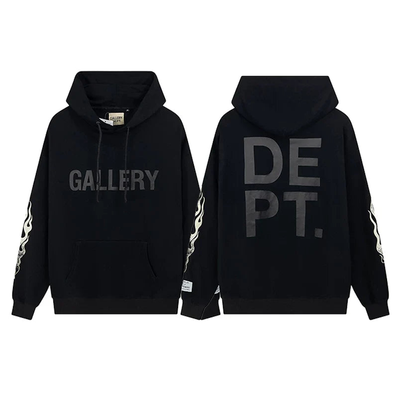 Gallery Dept DEPT. Graphic Black Hoodie