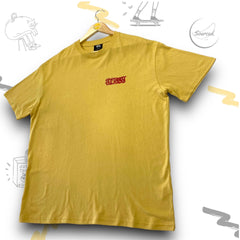 Stüssy Yellow Chess Pieces T-shirt
