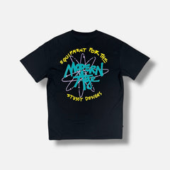 Stüssy Black Modern Age / Stussy Designs T-shirt