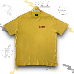 Stüssy Yellow Chess Pieces T-shirt