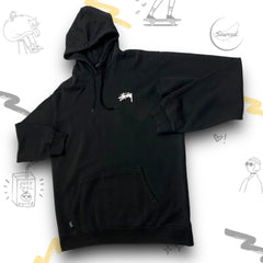 Stüssy Blue Dice Hoodie Back Graphic