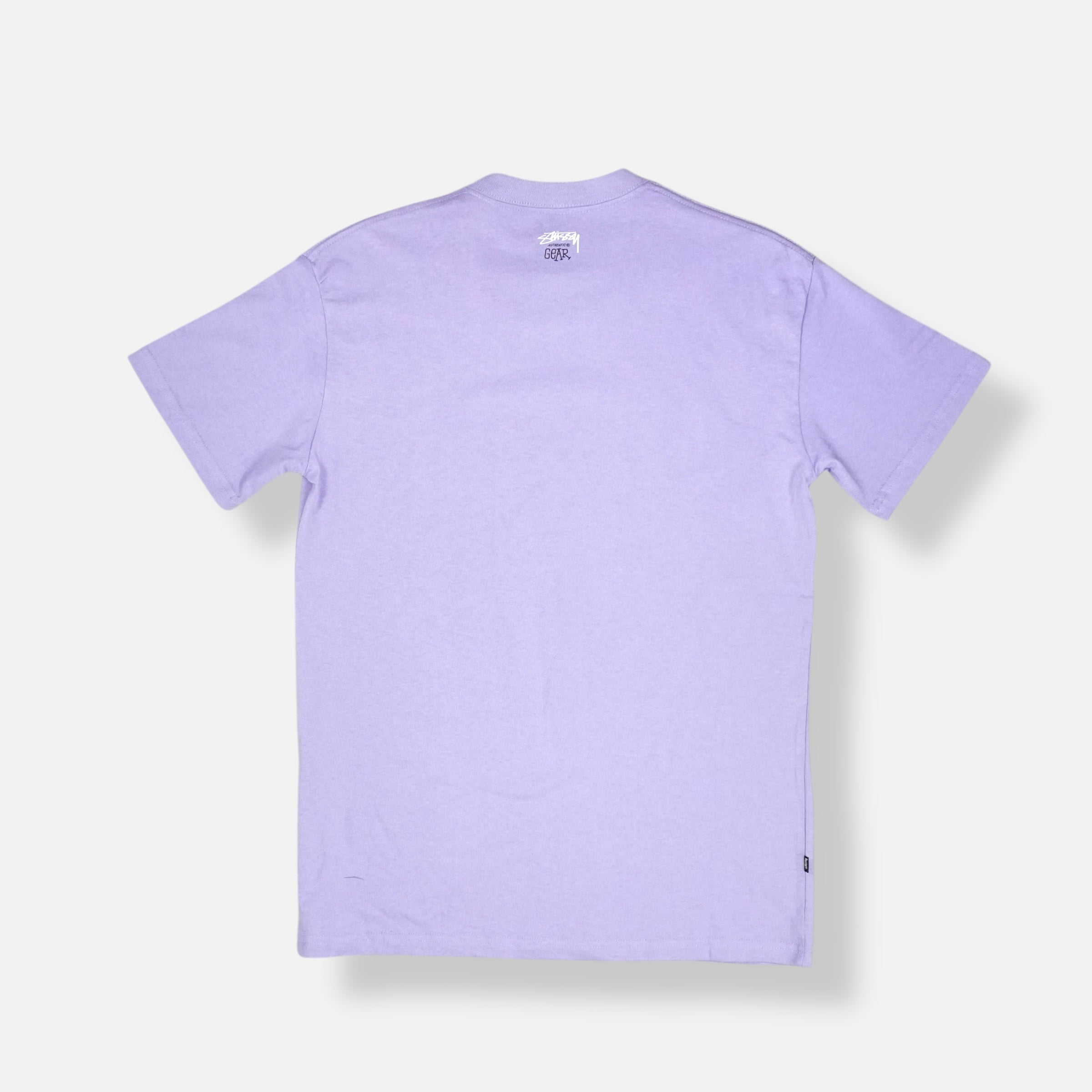 Stussy Purple Dog Graphic T-shirt