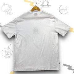Stüssy White International World T-shirt