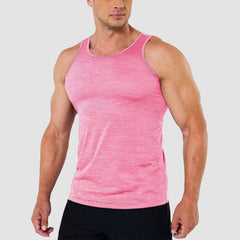 Men's Quick-Dry Workout Tank Top Sleeveless Gym Shirt