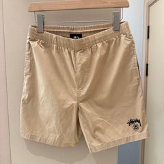 Stussy Everyday Casual Shorts with Double Logo Print