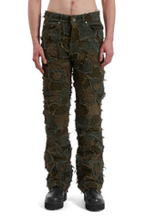 FIELD CAMO MOTO PANTS