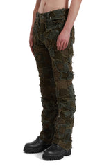 FIELD CAMO MOTO PANTS