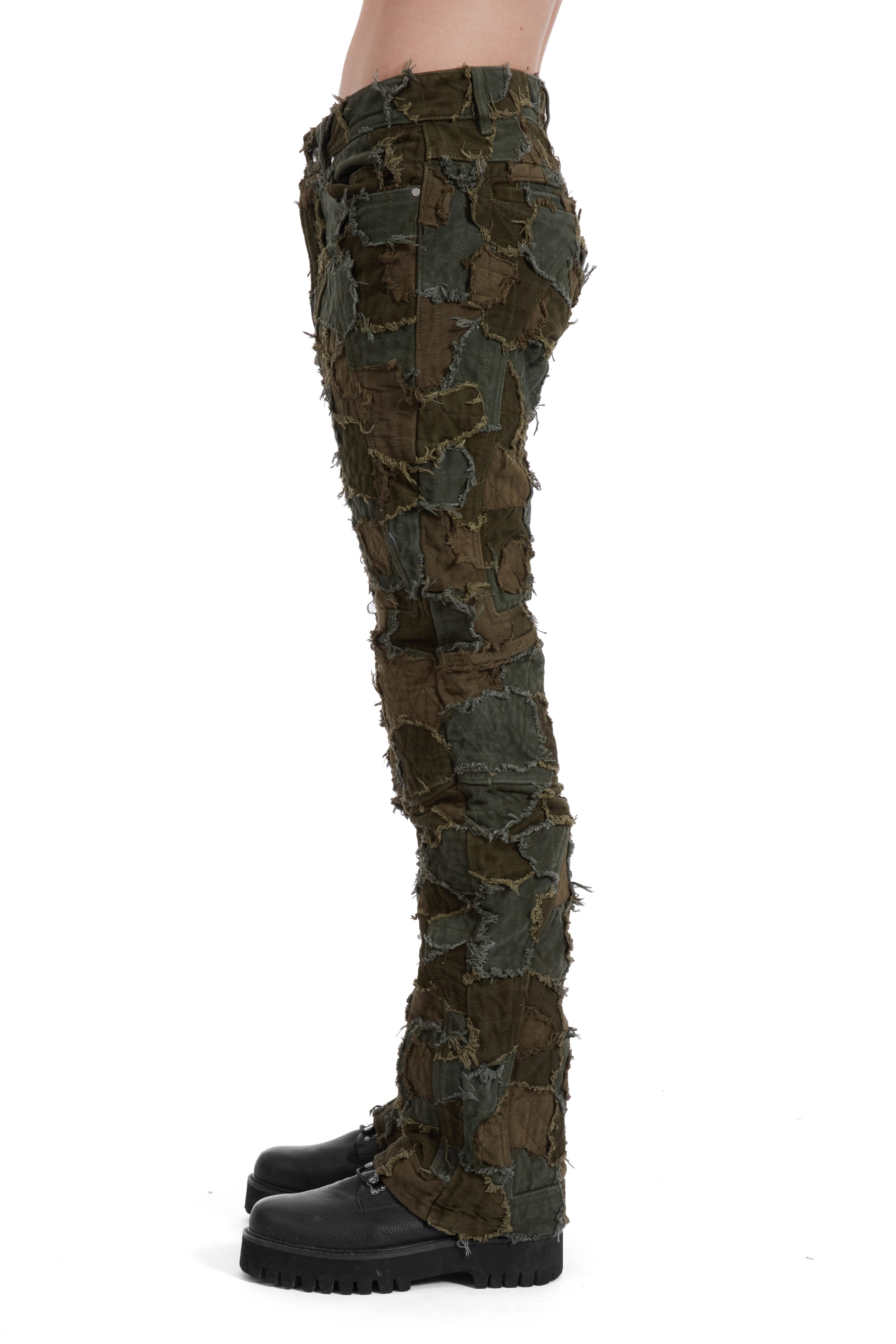 FIELD CAMO MOTO PANTS