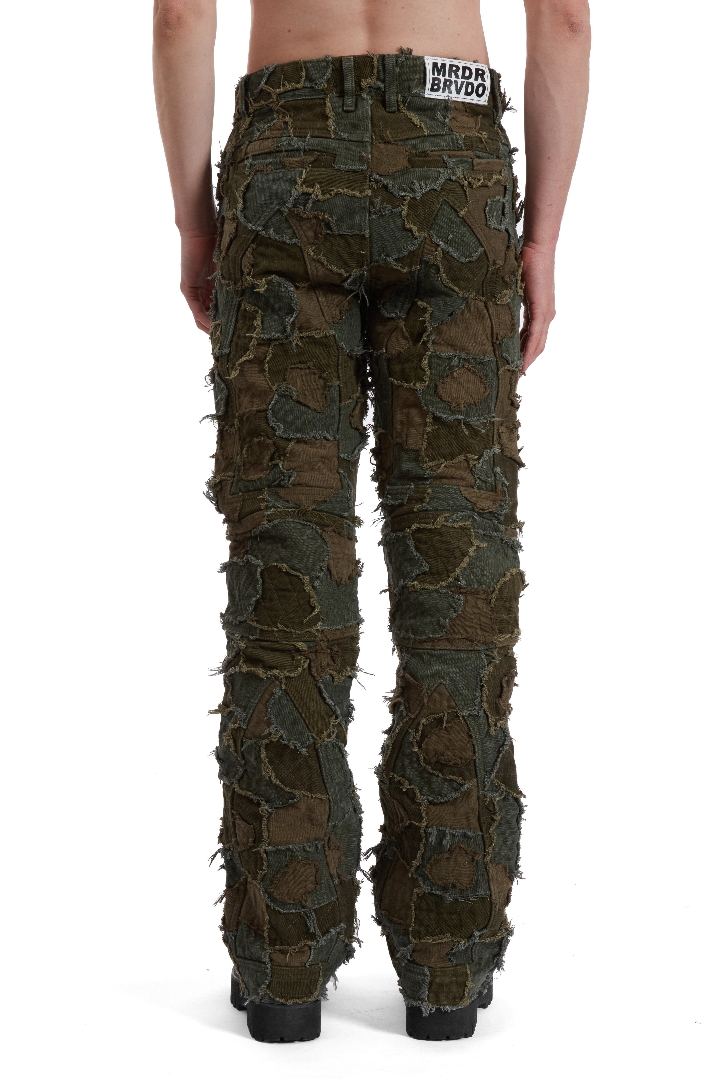 FIELD CAMO MOTO PANTS