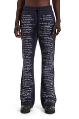 WDW SCRIPTURE SWEATPANTS