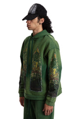 FADED HOODED PULLOVER