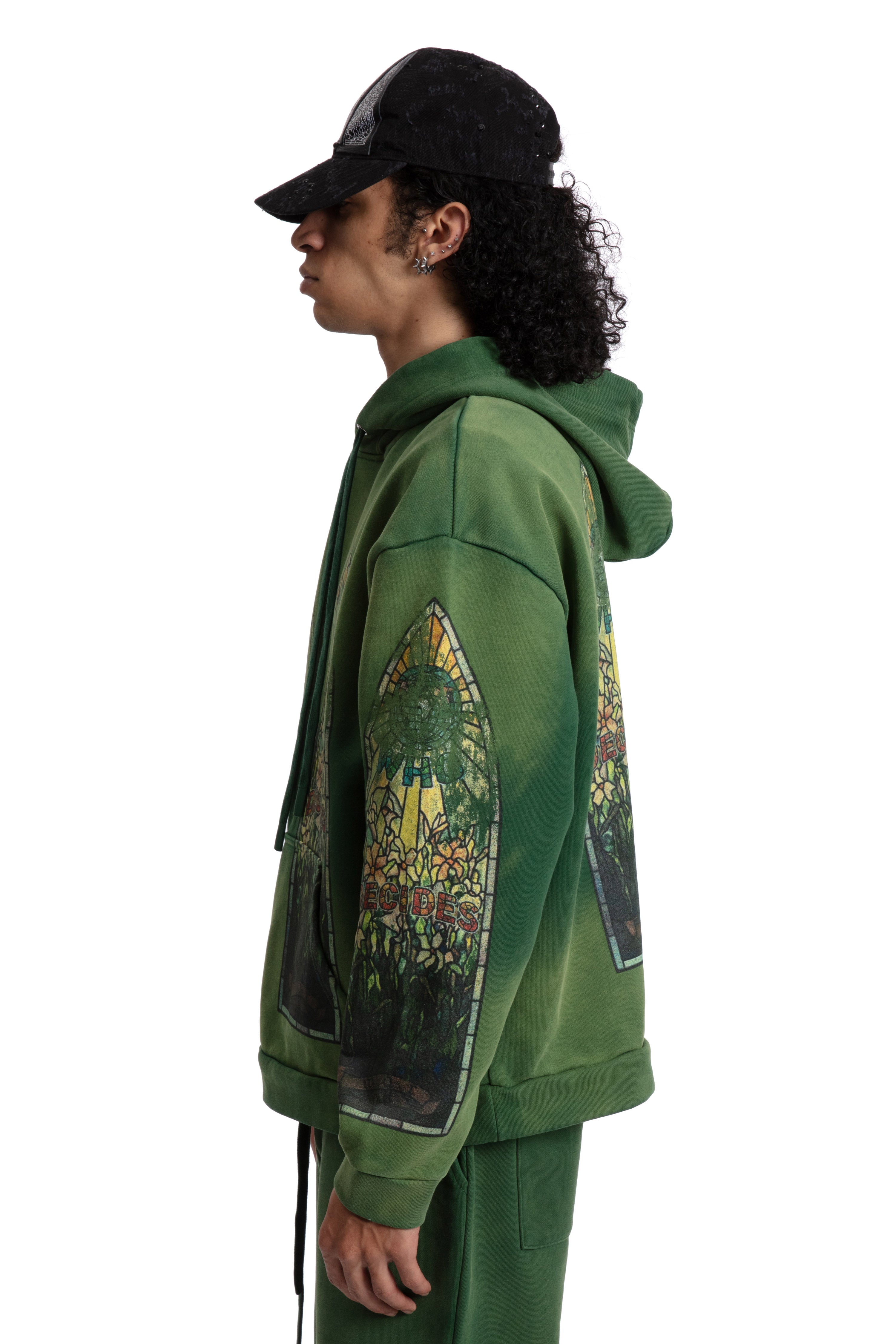 FADED HOODED PULLOVER