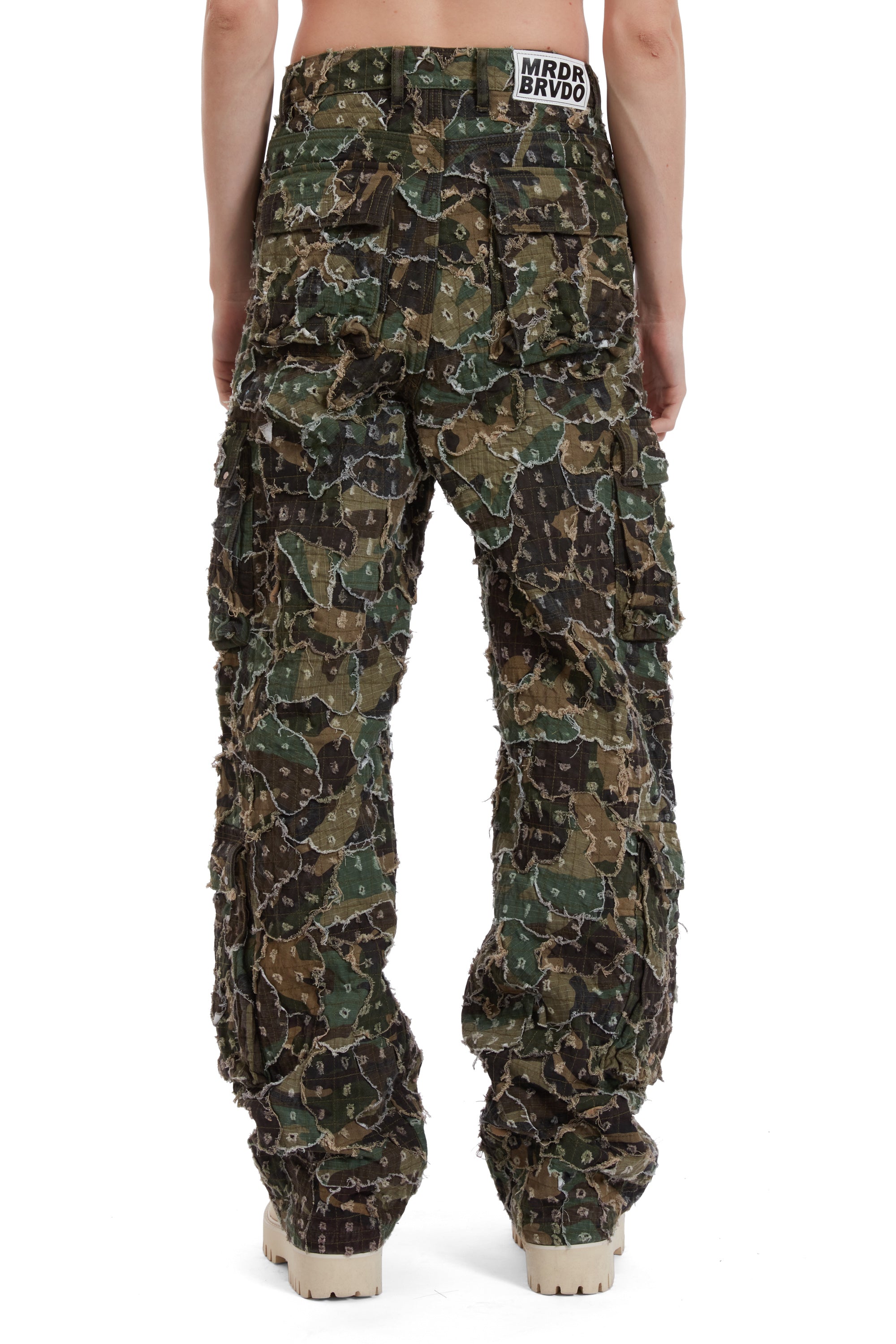 MICRO DISTRESSED CARGO PANT