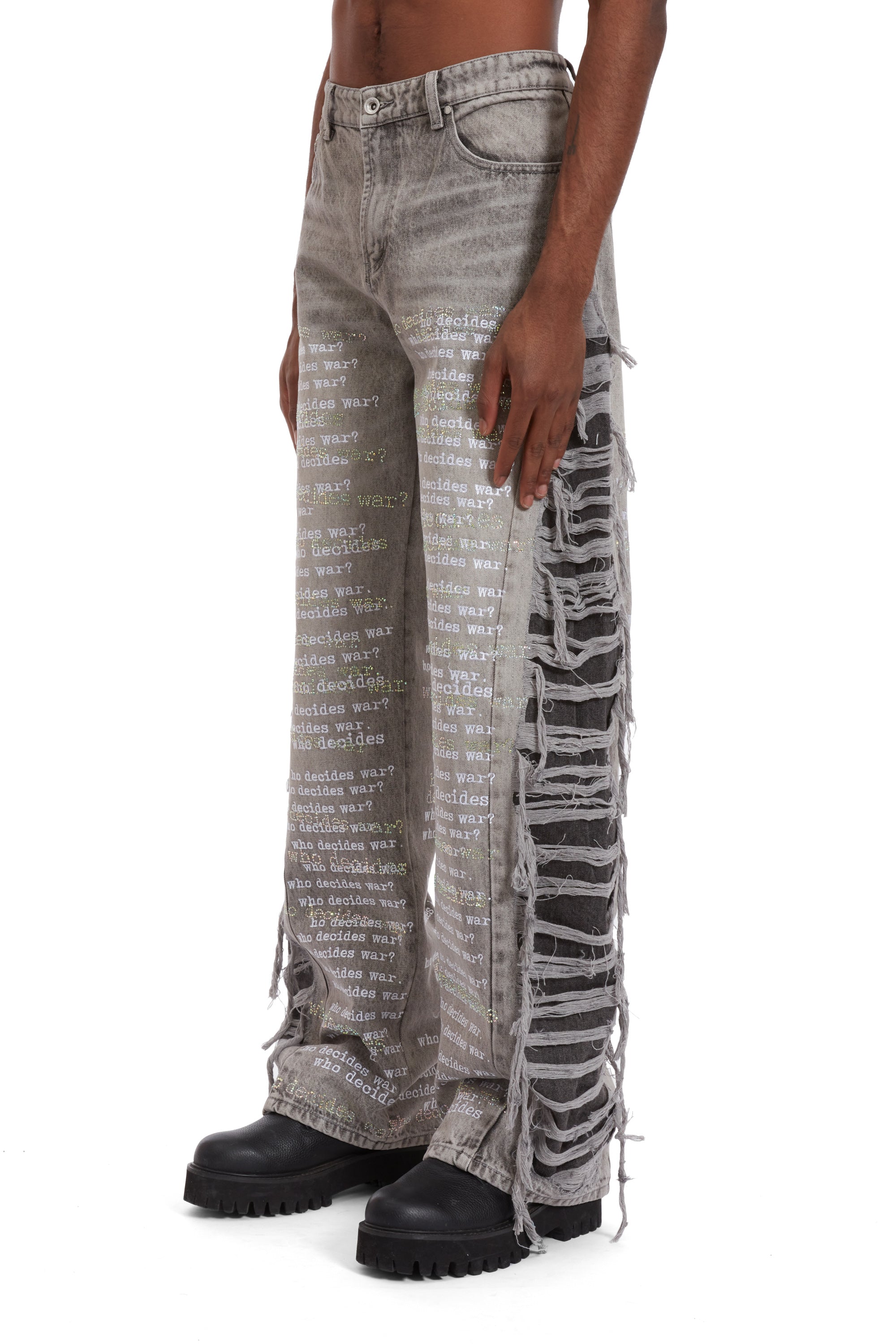 ULTRA FLARE SCRIPTURE DENIM