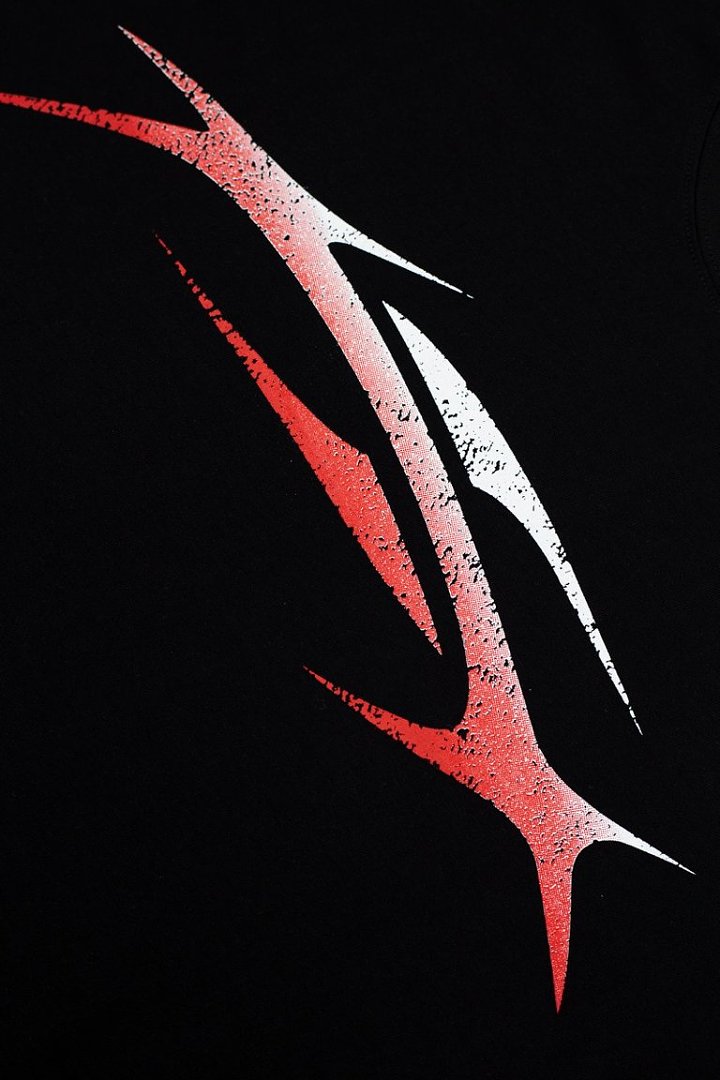 Hellstar Abstract Racing Stripe Graphic T-Shirt