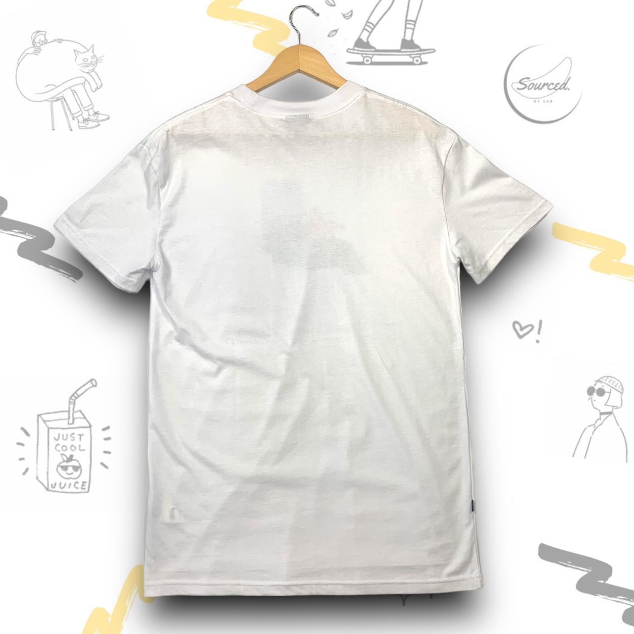 Stüssy T-shirt With Pink And Green Graphic (S)