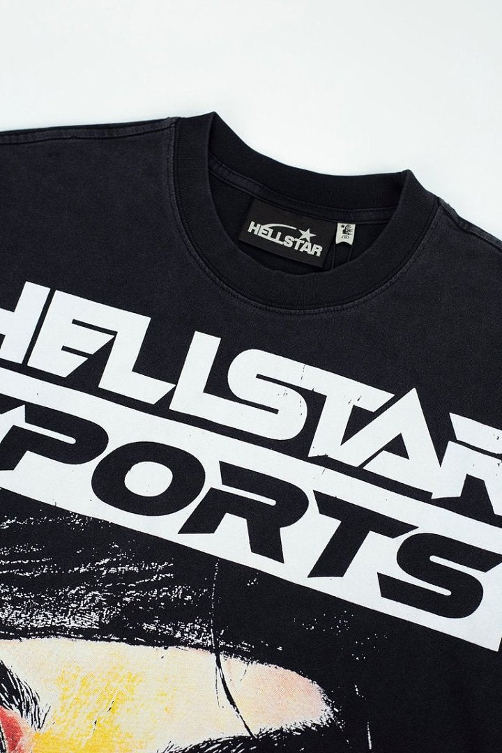 Hellstar Sports Eye Graphic T-Shirt (Vintage Black)