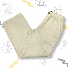 Stüssy Womens Cream Cargo Pants