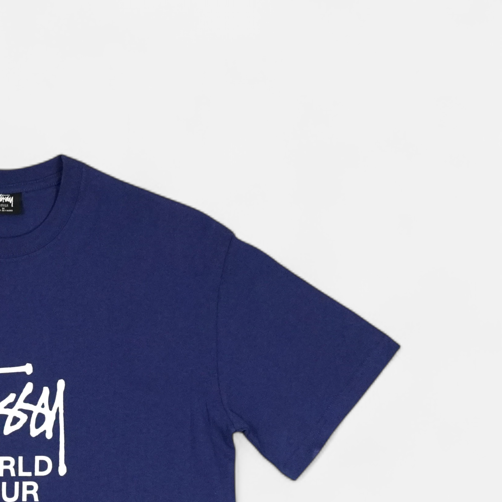 Stüssy Blue Graphic T-shirt