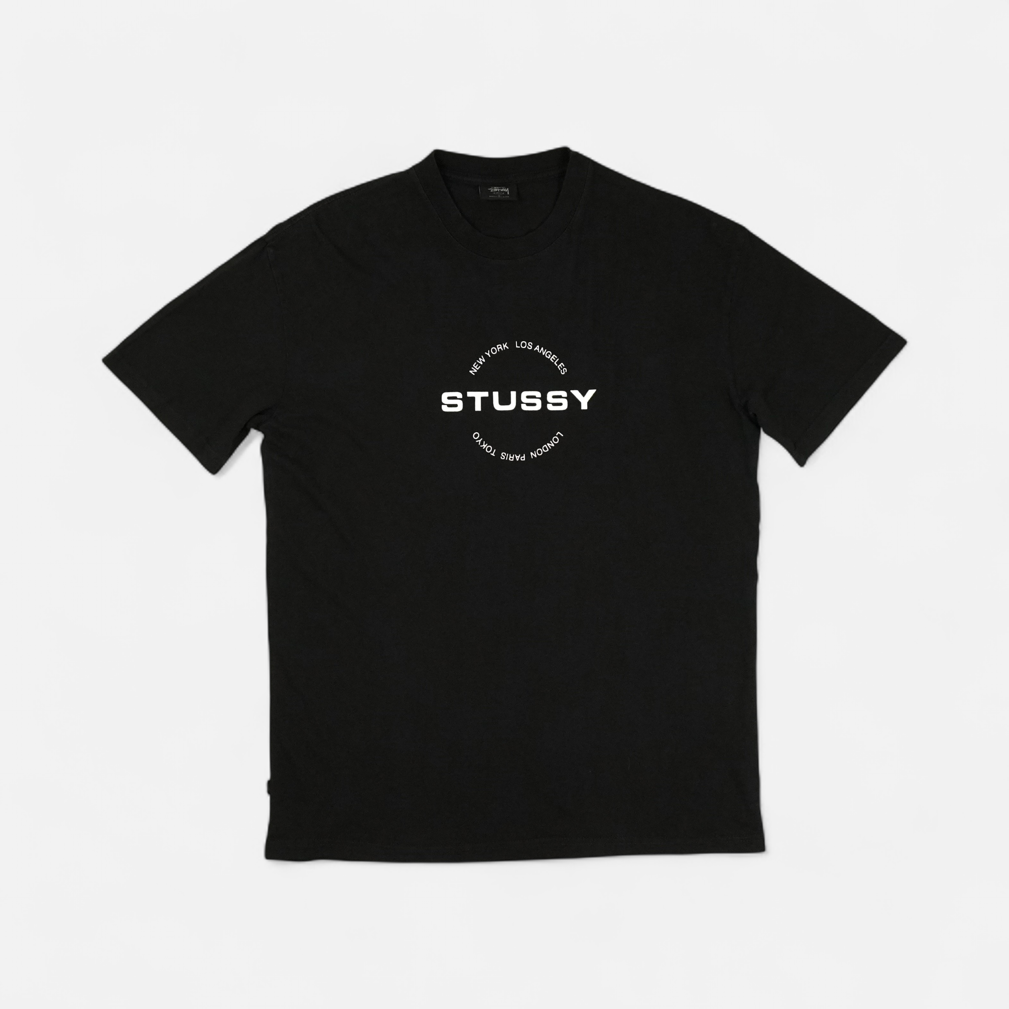 Stüssy Black Graphic T-shirt