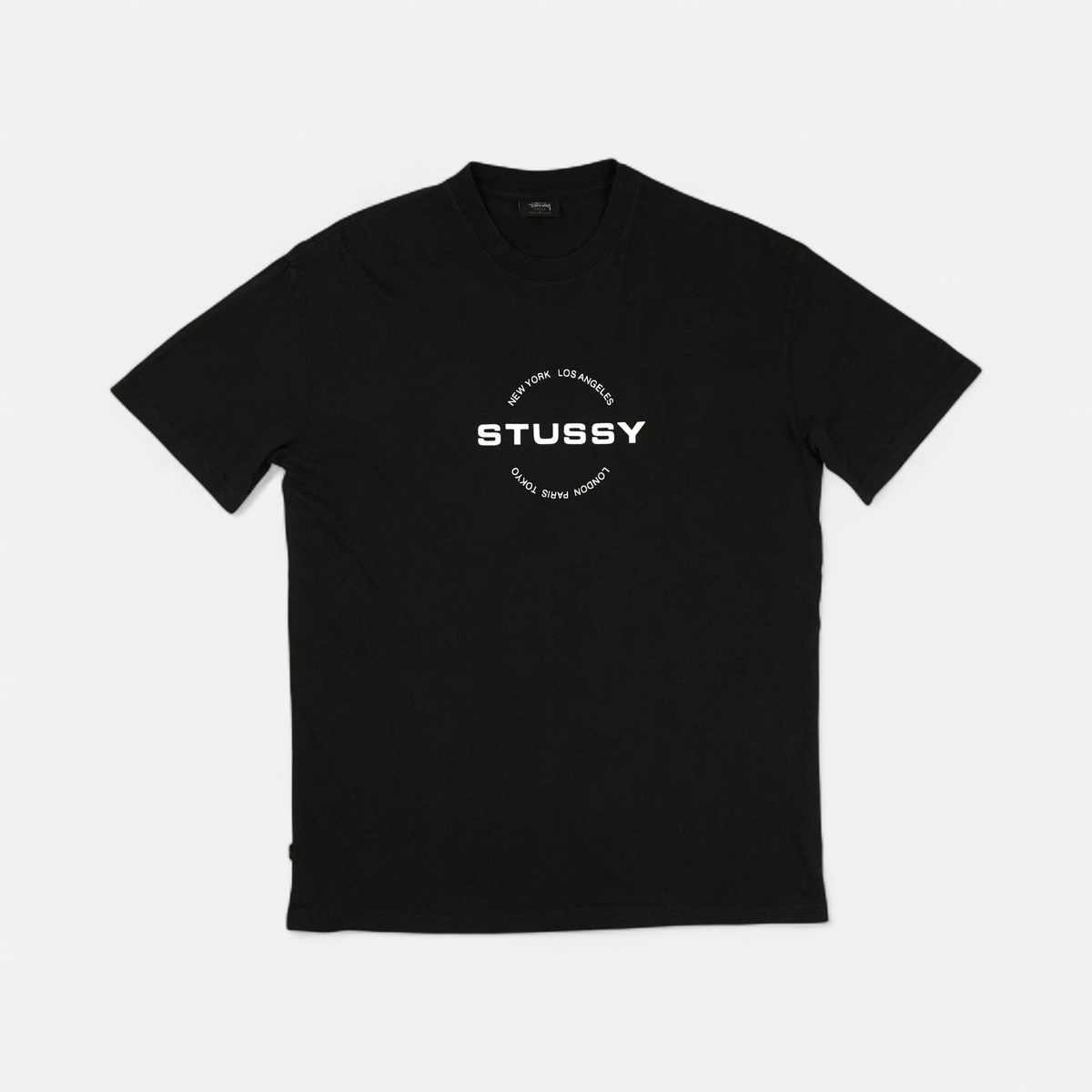 Stüssy Black Graphic T-shirt
