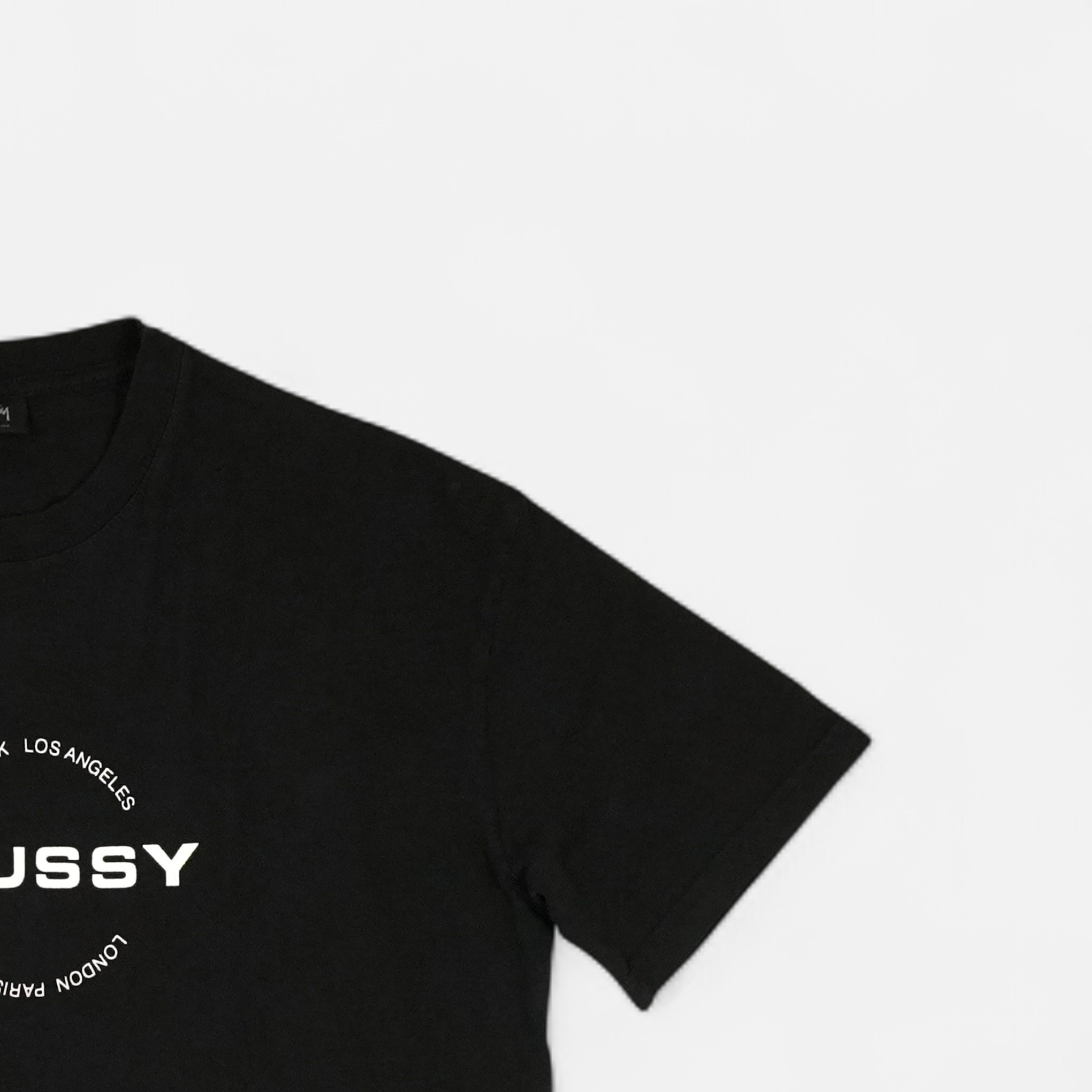 Stüssy Black Graphic T-shirt