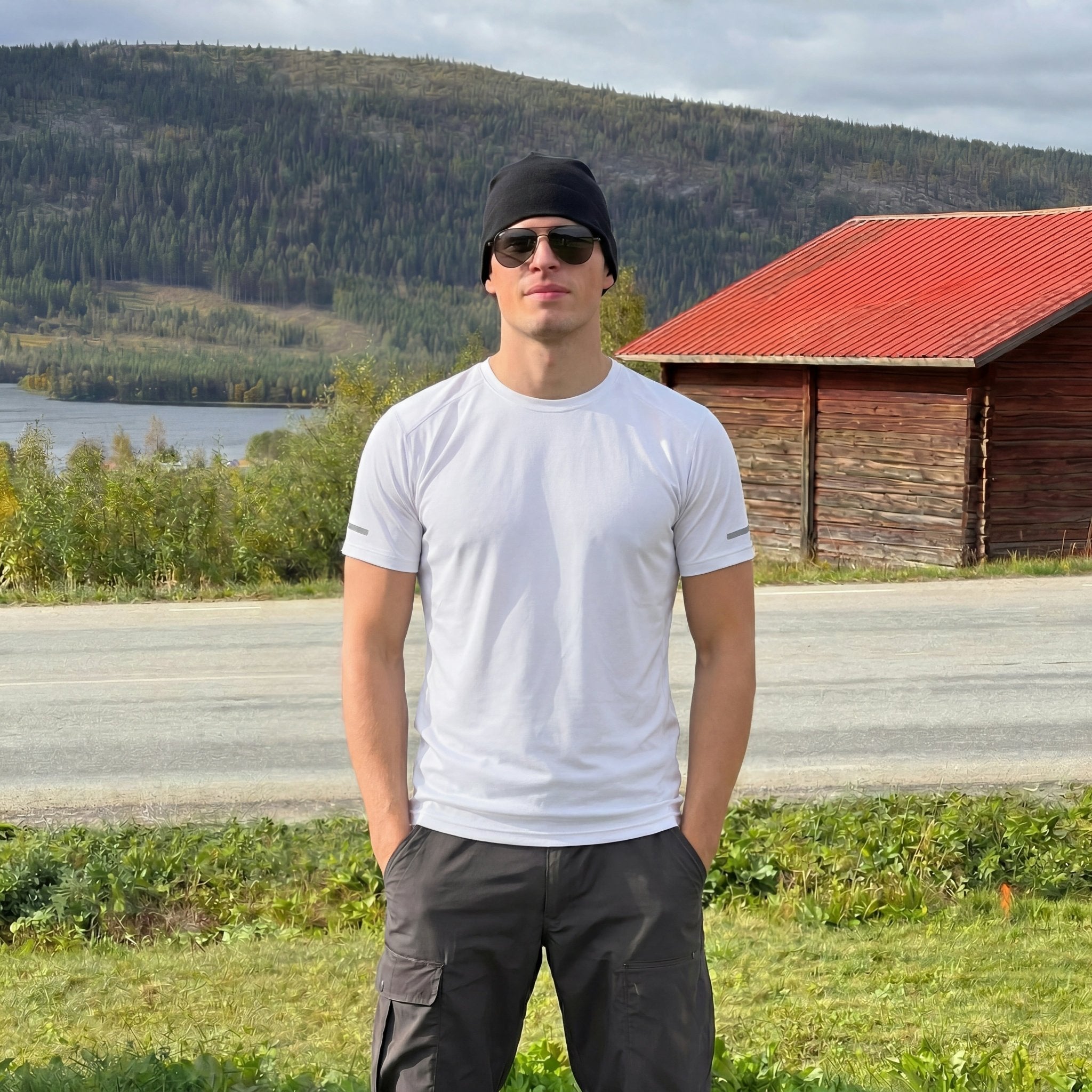 Men's Dry Fit Sun Protection Stretch Training & Sports T-Shirts