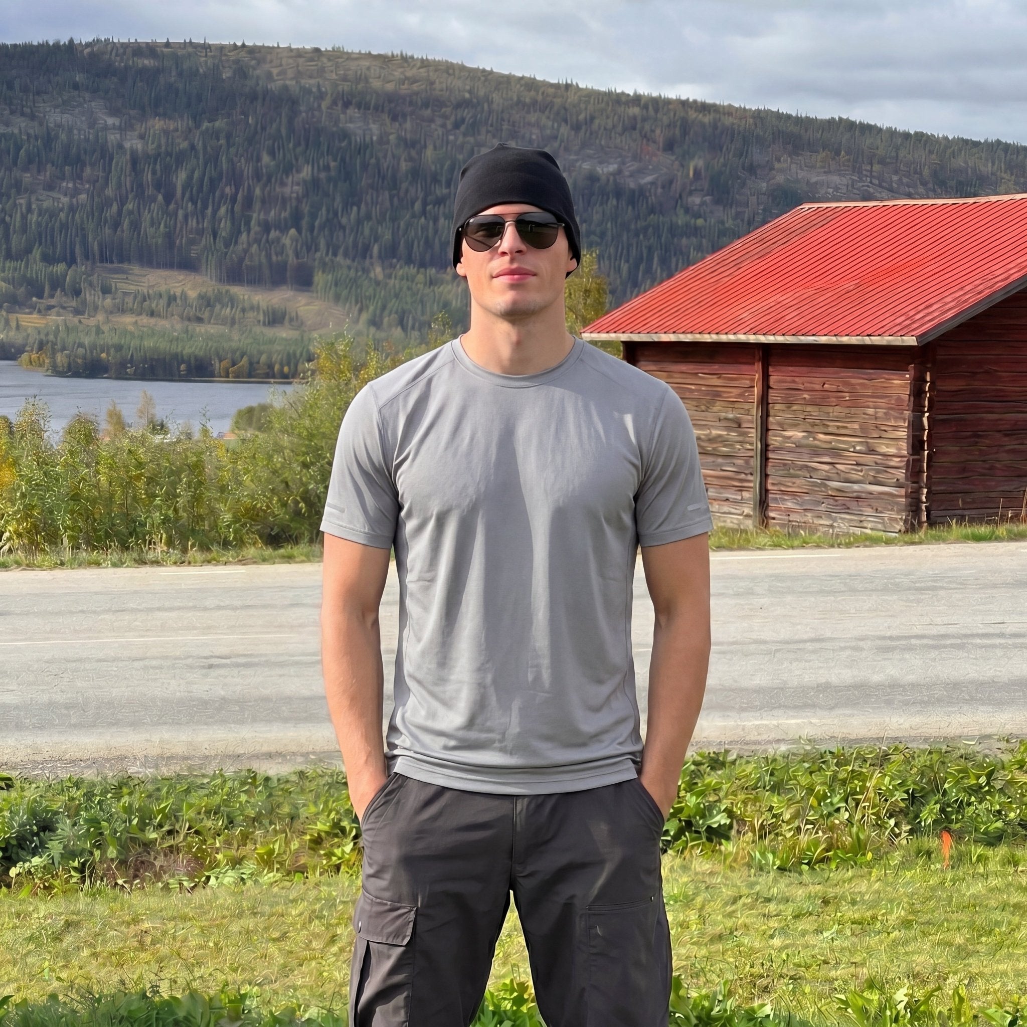 Men's Dry Fit Sun Protection Stretch Training & Sports T-Shirts