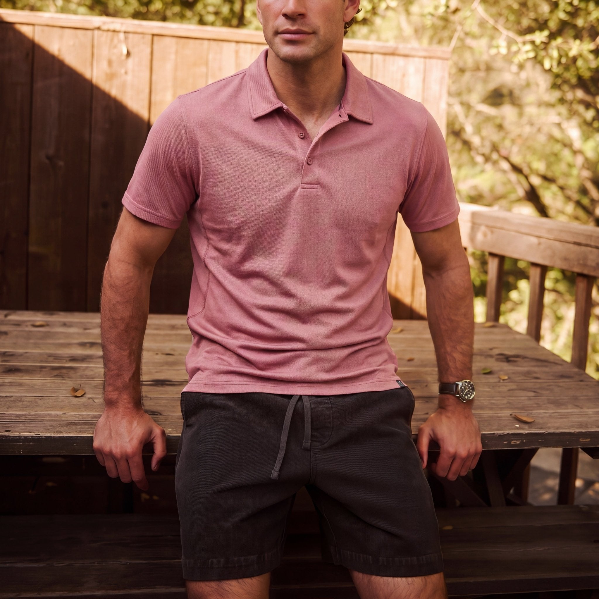 Men's Golf Quick Dry  Polo Shirt