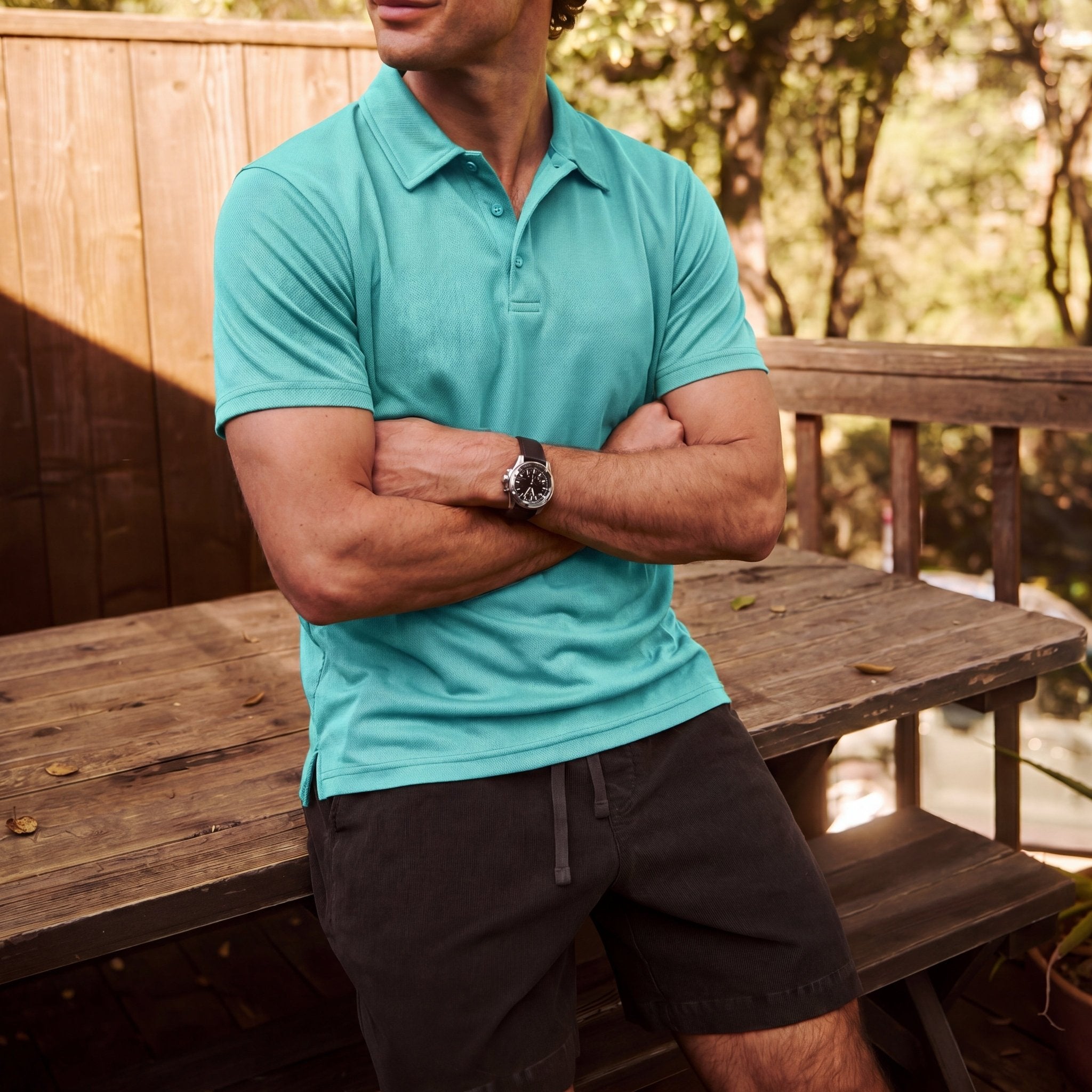 Men's Golf Quick Dry  Polo Shirt