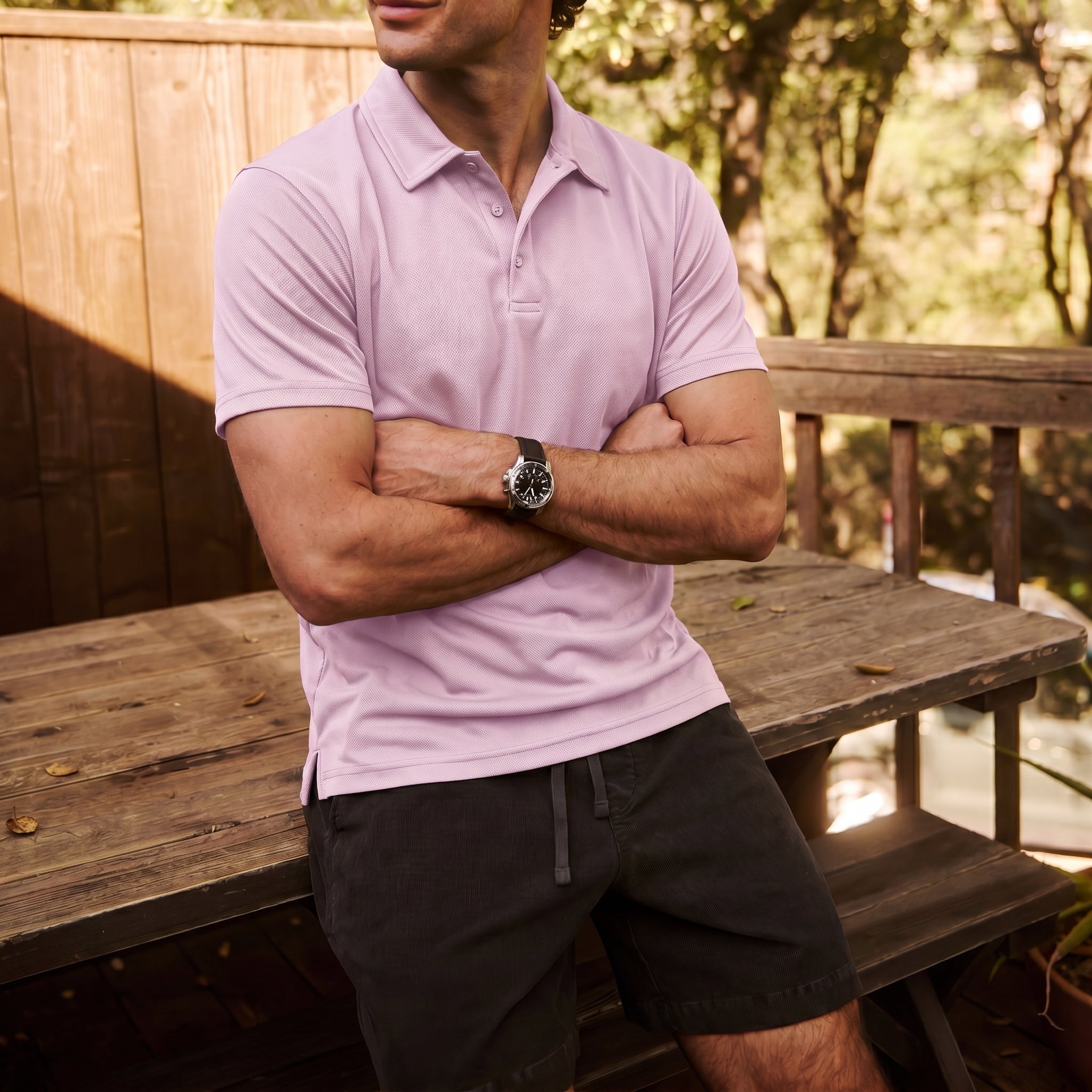 Men's Golf Quick Dry  Polo Shirt