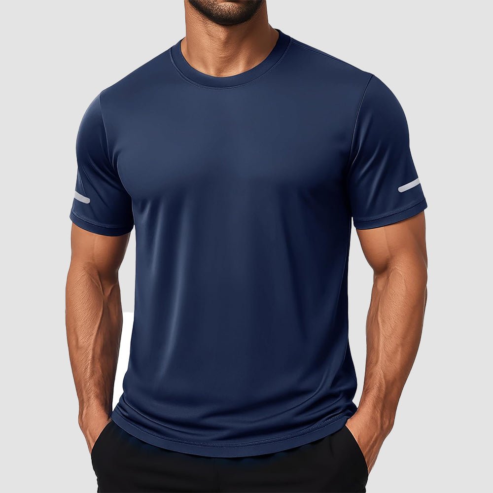 Men's Dry Fit Sun Protection Stretch Training & Sports T-Shirts